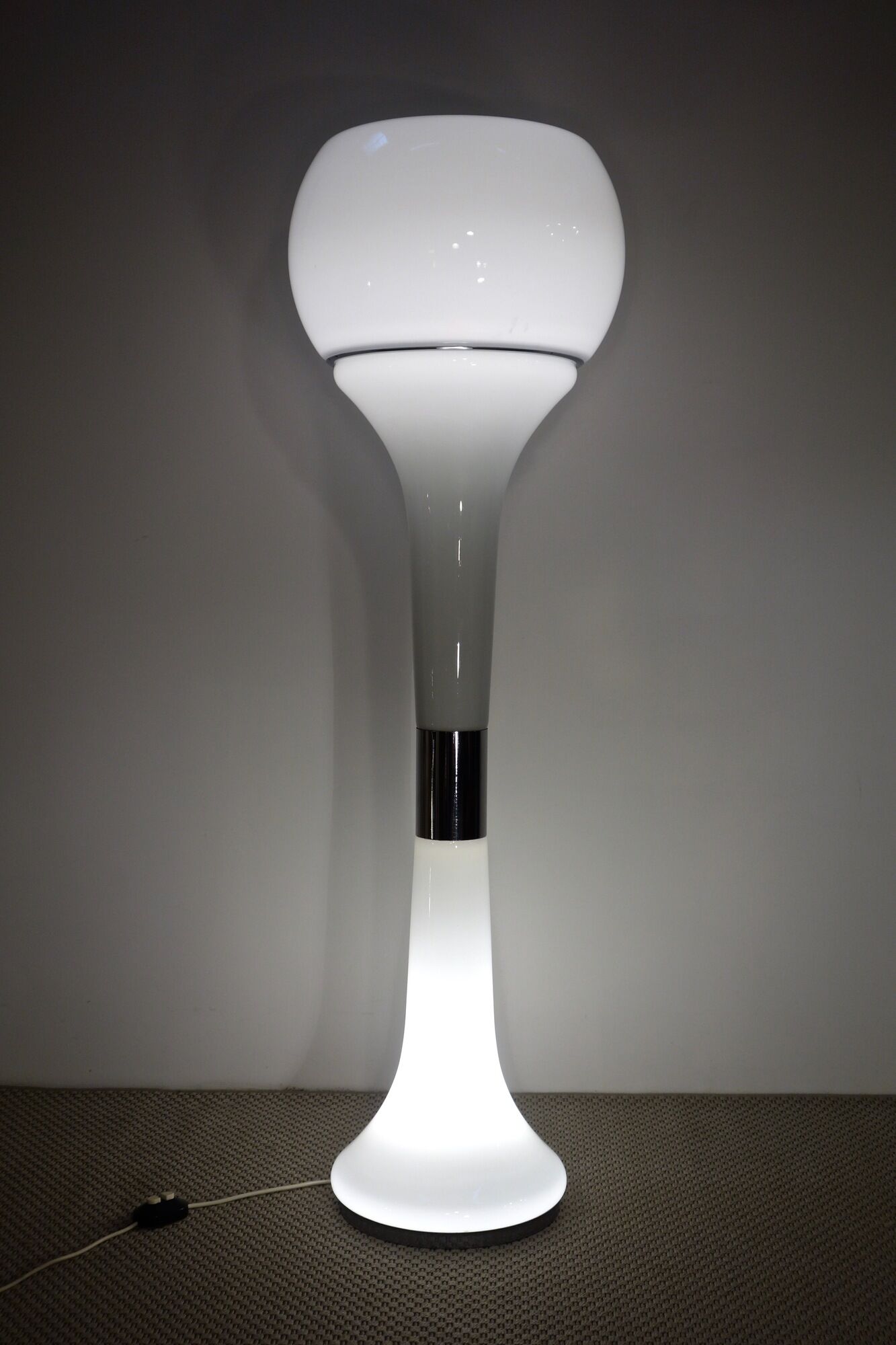 Floor lamp by Carlo Nason for Mazzega, Italy 1970's