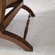 Colonial Style Carved Caned Plantation Chair