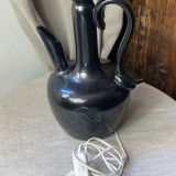 Ceramic lamp base, Sauveur Lunetta, Vallauris