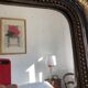 Ancien miroir de cheminée Louis Philippe 50x40cm