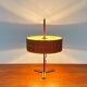 Lampe de table trépied minimaliste en teck de style milieu du siècle allemand de Kaiser Leuchten, années 1960
