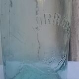 Two jars glass La Lorraine