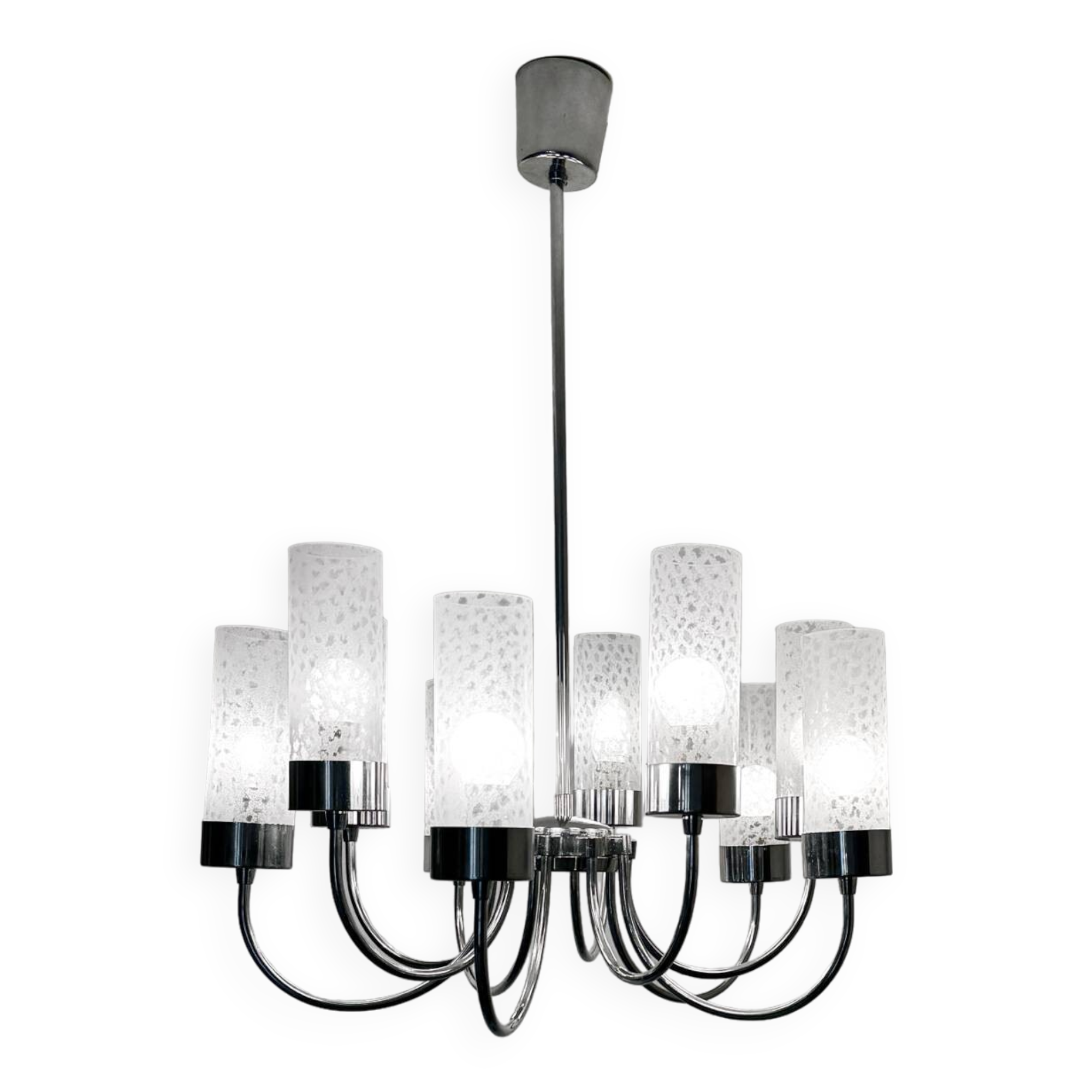 Space Age design chandelier from the 70s