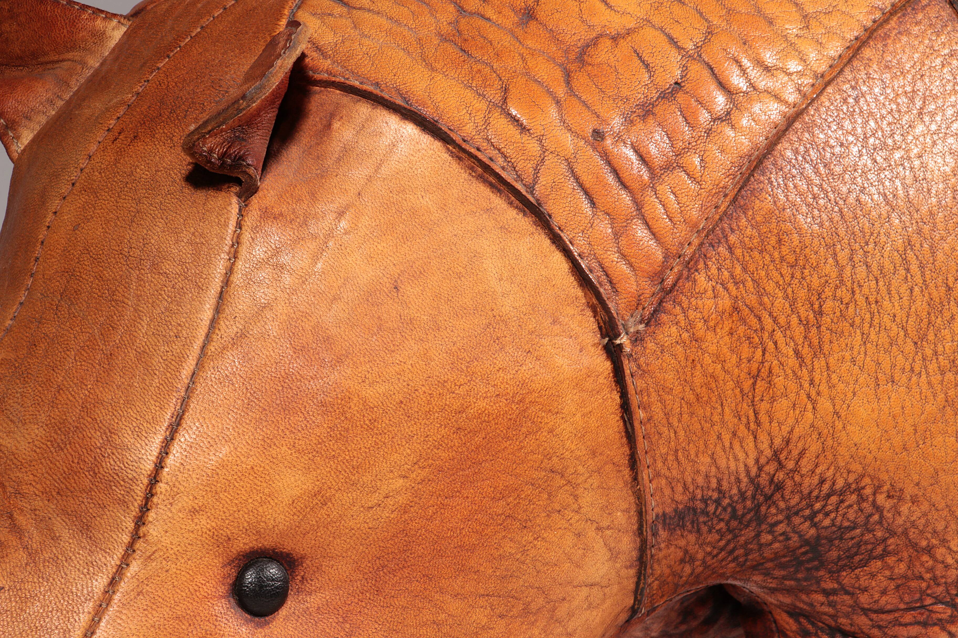 Dimitri Omersa footstool Model rhino made in England,1960