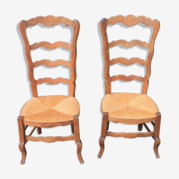 Pair of nanny chairs