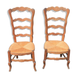 Pair of nanny chairs
