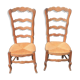 Pair of nanny chairs