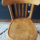 Suite de quatre chaises bistrot