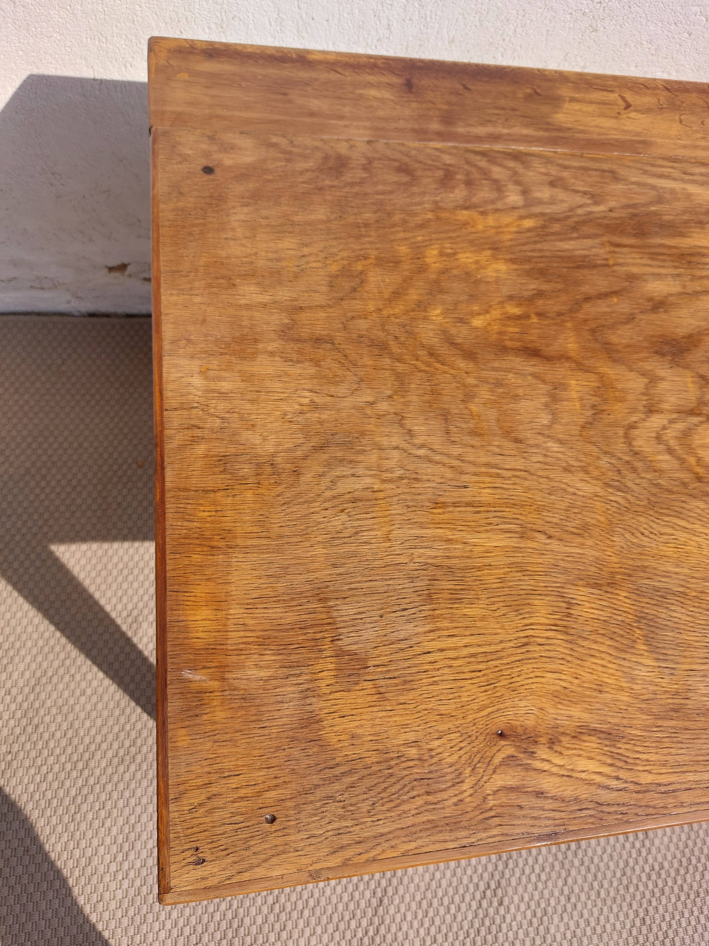 bureau en bois massif, vintage, bohème
