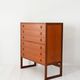 Danish teak chest of drawers from the 1960s by Arne Wahl Iversen