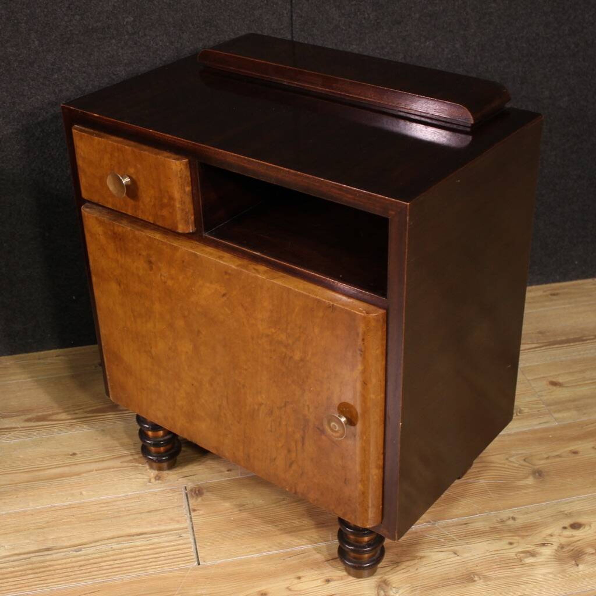 Paire de tables de chevet italiennes, années 1960