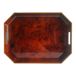 Plateau octogonal effet fausses