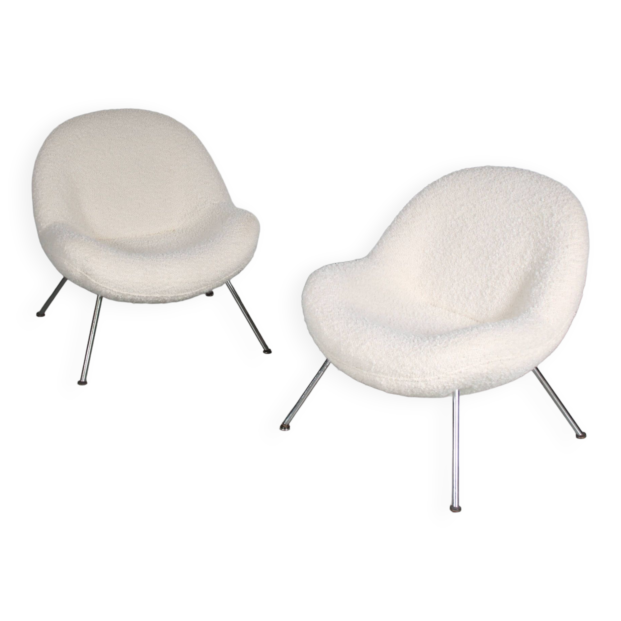 Fritz Neth “Egg” Chairs for Correcta, Germany 1950
