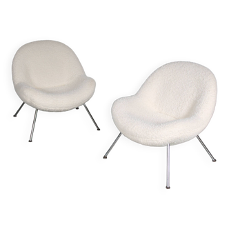 Fritz Neth “Egg” Chairs for Correcta, Germany 1950