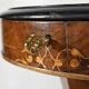 Trumpet Table for Work and Games, Walnut – Late 19th Century