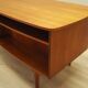 Teak desk, Danish design, 1970s, designer: H.P. Hansen, manufacturer: Rande