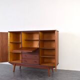Mid-Century Danish Teak Highboard, 1960s.