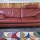 Roche Bobois leather sofa
