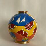Vase ball enamels of Longwy