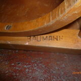 Baumann wooden school children's chair 1940/1950