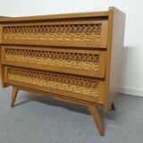 Rattan dresser from the 50/60