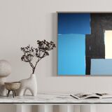 Abstract Royal Blue