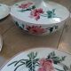 12 antique flat plates + HBCM soup tureen