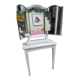 Triptych Hairdresser Mirror Brot Paris – Clear period glass