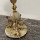 Lamp 70s in onyx and brass