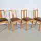 Arts and Crafts Dining Chairs, 1930s, Set of 4