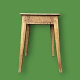 Old rustic wooden stool – handcrafted
