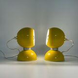 Set of 2 Eyeball Lamp - Reggiani - 60s lamps - space age desk lamp