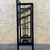 Magazine rack from Wiener Werkstätte Austria made of mahogany & brass around 1900