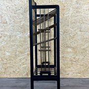 Magazine rack from Wiener Werkstätte Austria made of mahogany & brass around 1900