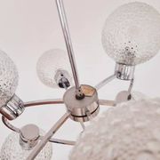Large Midcentury Galaxy Sputnik Chandelier, Germany, 1970s