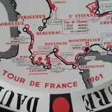 Dauré Tour de France 1961 souvenir tray