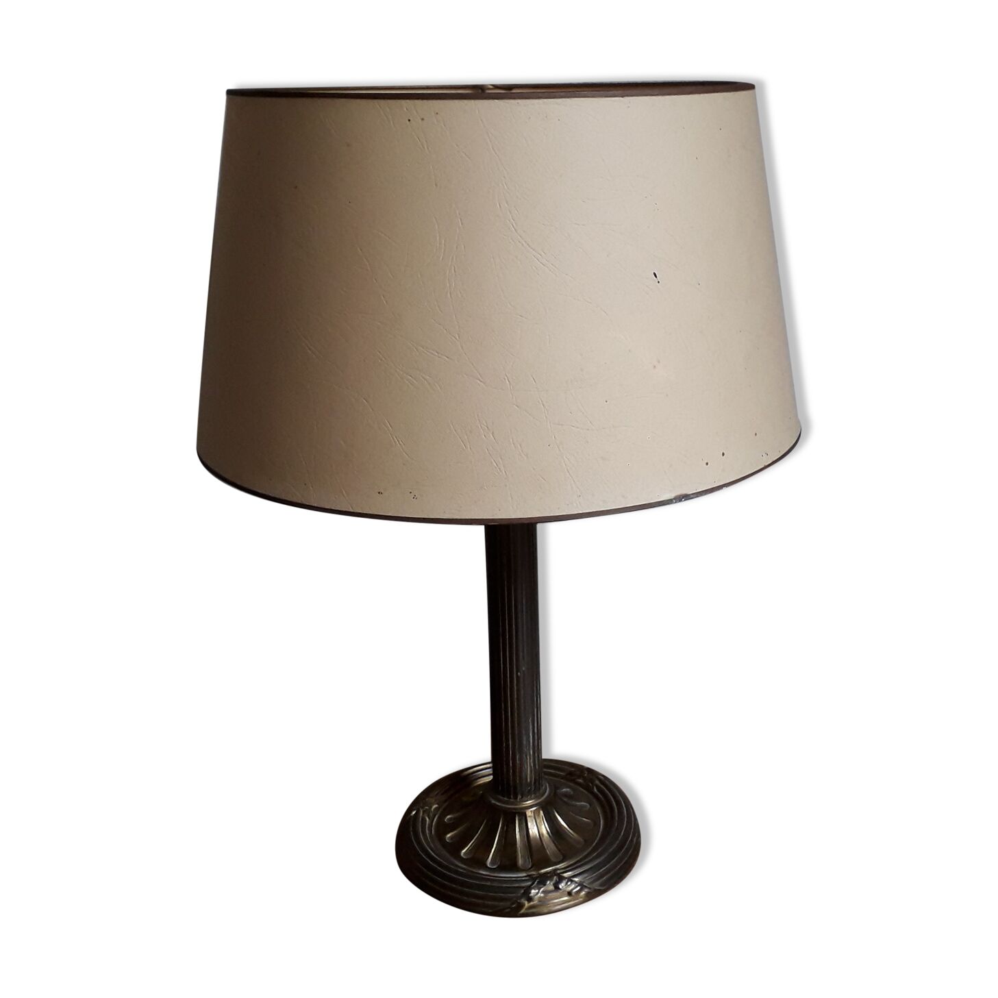Old brass lamp