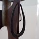 Vincent wegnez sculptural bronze and glass console table - belgium 20th