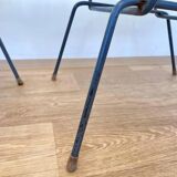 Paire de chaises d'appoint Spaghetti, design des années 1970 - Tchécoslovaquie