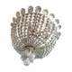 Former grand lustre dome stamped plaster