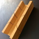 Wooden pie for cutting