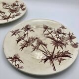 Jules Vieillard Bordeaux dessert plates