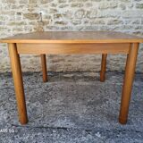 Square elm table