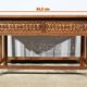 Table Orientale Pliante en Bois Exotique – Début XXe