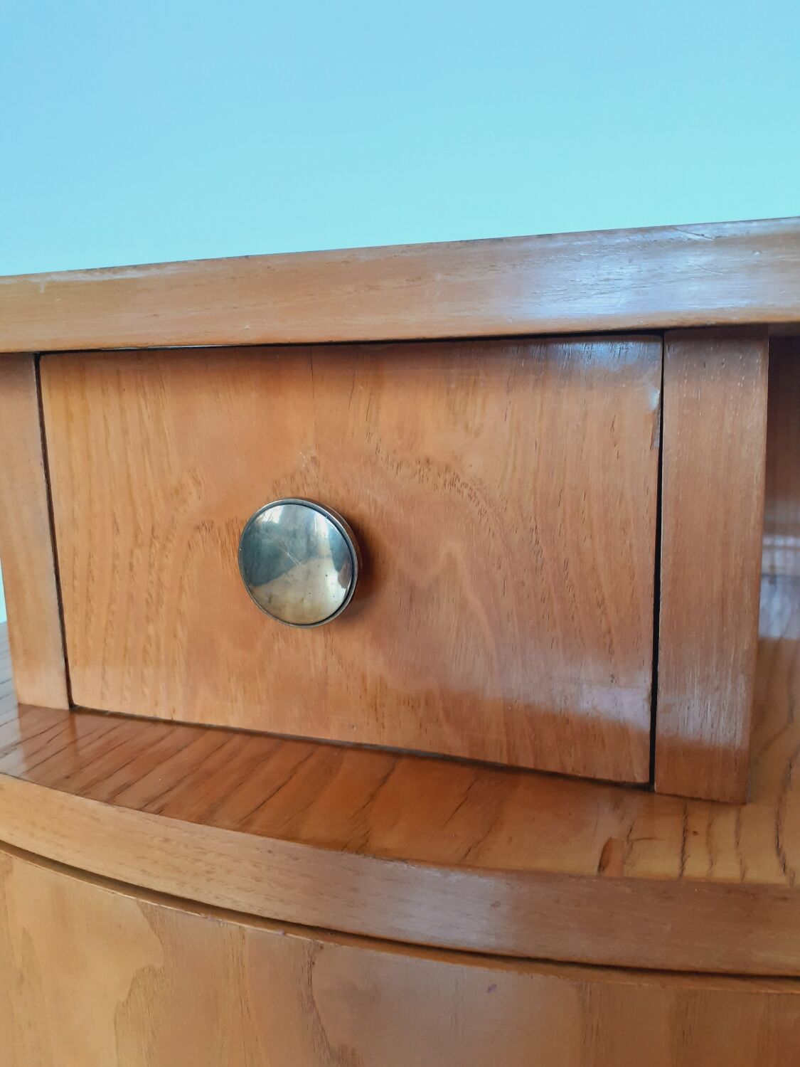 Pair of art deco bedside tables
