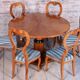 Biedermeier Dining Table in Cherry, 1930s