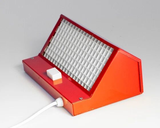 Red Elidus wall lamp designed by Hans-Agne Jakobsson - Sweden, 1970s