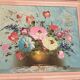 Peinture à l’huile « Le bouquet de fleurs »