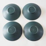 Blue lava fat plate and dish service