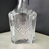 Arques crystal whisky decanter Fontenay model in its original box